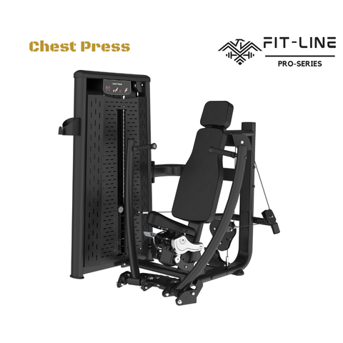 Fit-Line Chest Press (FLANKER Series) Selectorized (6-10 Week Lead Time)