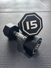 Poly Urethane Octagon Dumbbells ($1.60/lb)