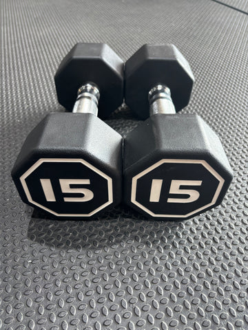 Poly Urethane Octagon Dumbbells ($1.60/lb)