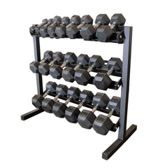 Rubber Hex Dumbbells (PAIR) ($1.29/lb)