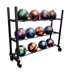 Econo 3 Tier 50" Medicine Ball Rack