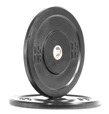 Black Bumper Plate (PAIR)