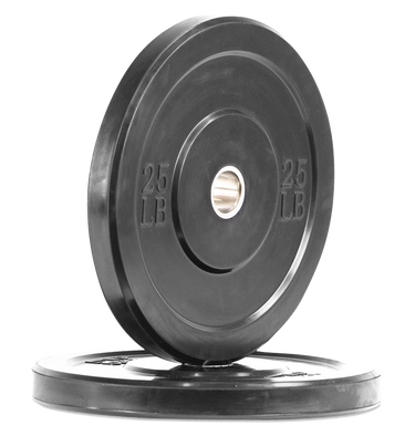 Black Bumper Plate (PAIR)
