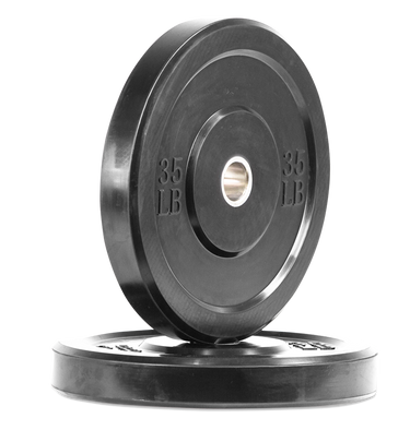 Black Bumper Plate (PAIR)